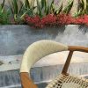Kursi Lengan Rotan Retro