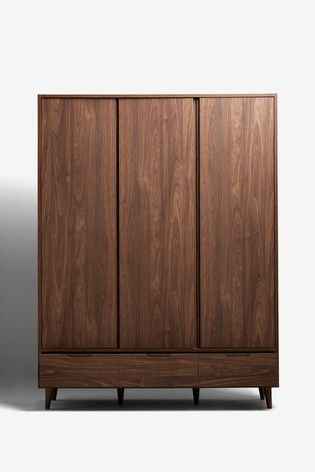 Lemari Pakaian Minimalis Pintu Solid